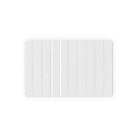 Castello Usa Diatomite Quick-Dry Stone Bath Mat - White, Medium CB-DBM-W